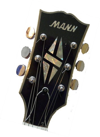 Mann Guitar headstock